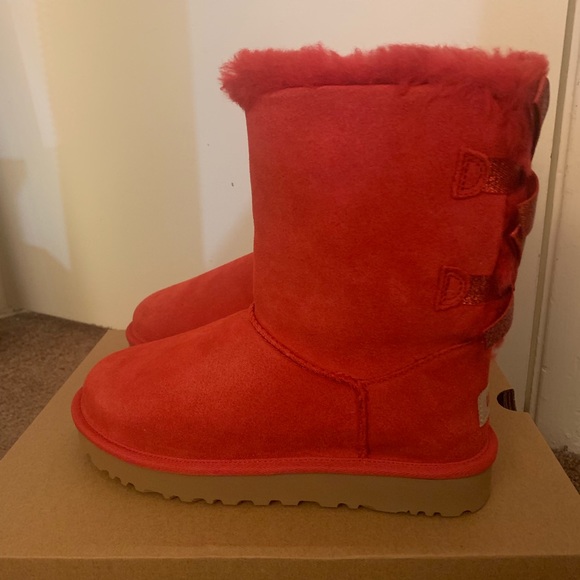 NIB UGG Bailey Bow Sparkler Boots - Picture 3 of 4